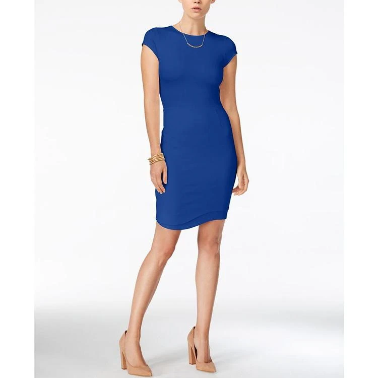 商品Bar III|Cap-Sleeve Bodycon Dress, Created for Macy's,价格¥270,第1张图片