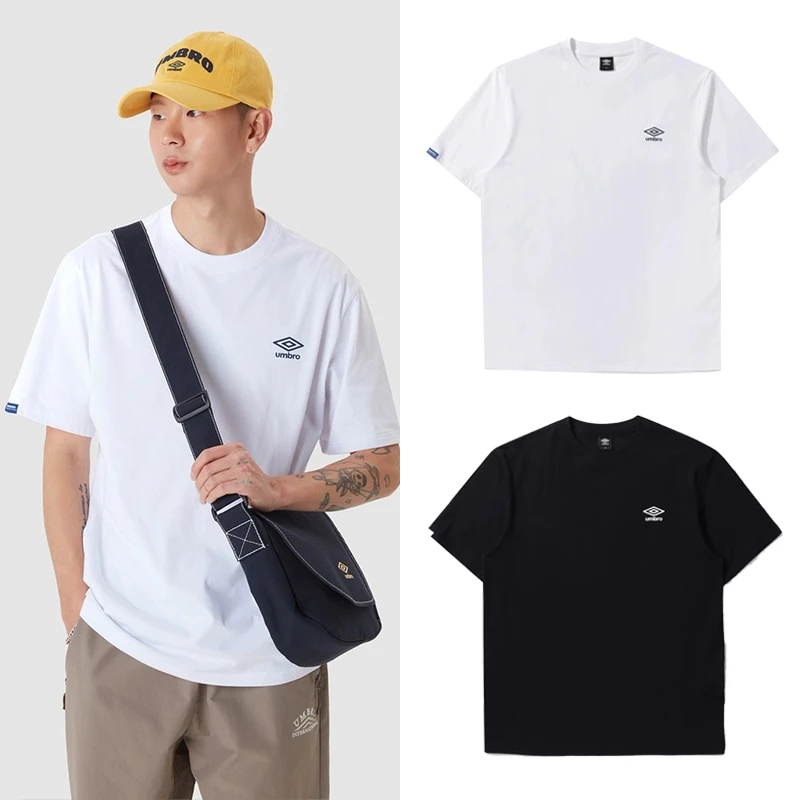 商品Umbro|【享贝家】ZY-（预售款）UMBRO茵宝 24新款 运动休闲户外小标logo宽松短袖T恤 男女同款 UP123CRS19,价格¥206,第1张图片