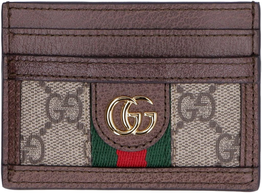 商品Gucci|Gucci Ophidia Gg Supreme Fabric Card Holder,价格¥2184,第2张图片详细描述