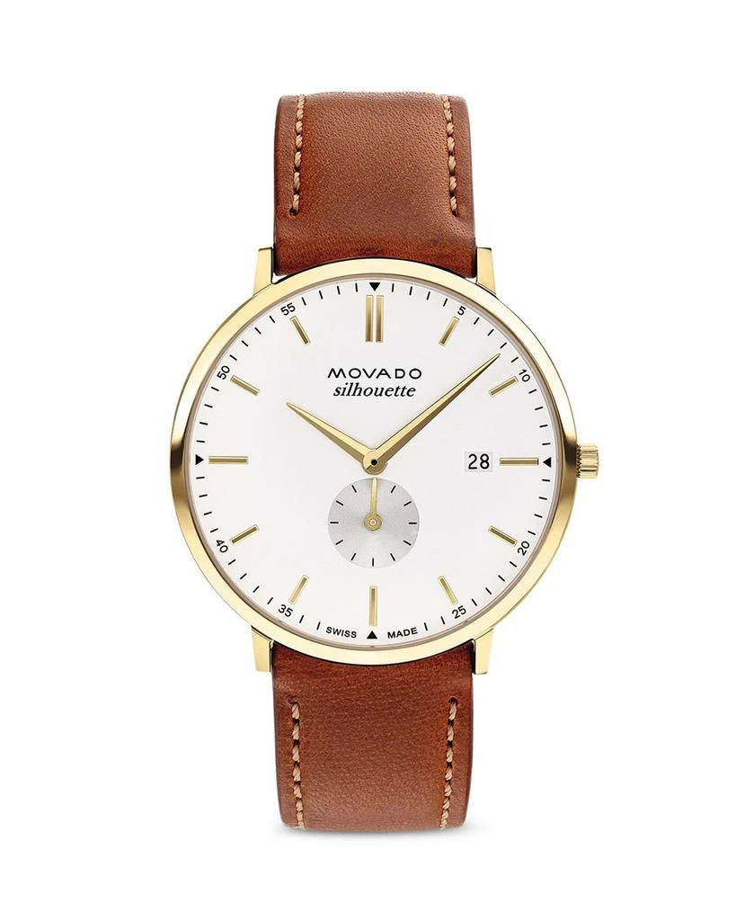 商品Movado|Heritage Calendoplan Watch, 40mm,价格¥5552,第1张图片