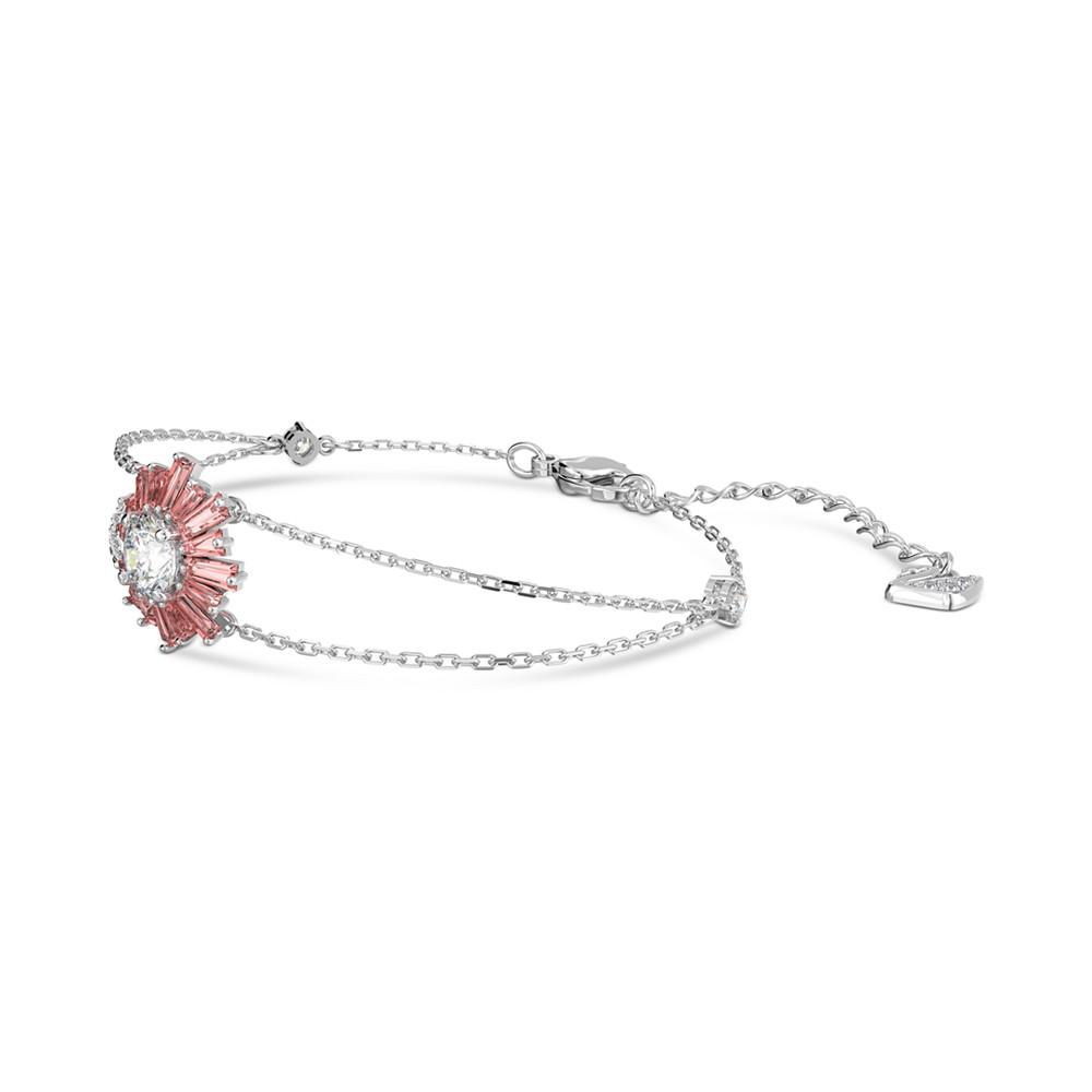 Silver-Tone Crystal Sunshine Bracelet商品第4张图片规格展示