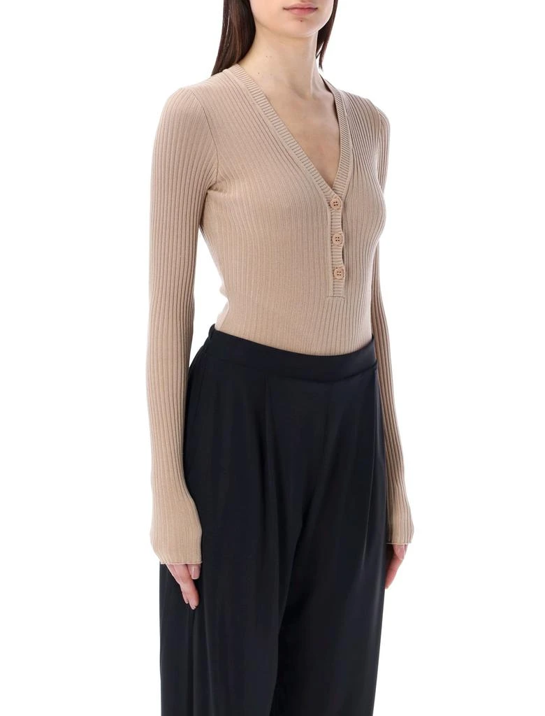 商品ANDREĀDAMO|ANDREĀDAMO Ribbed Knit Bodysuit,价格¥3829,第2张图片详细描述