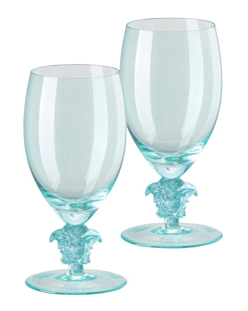 商品Versace|Medusa Lumiere 2 Short Stem  White Wine Glasses, Set of Two,价格¥4494,第1张图片