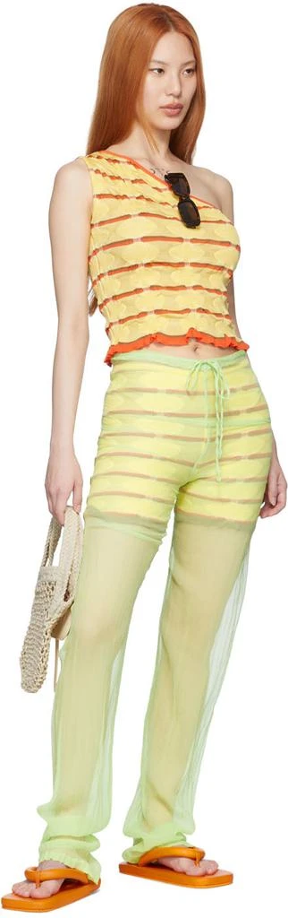 商品Gimaguas|SSENSE Exclusive Yellow Tank Top,价格¥1457,第4张图片详细描述