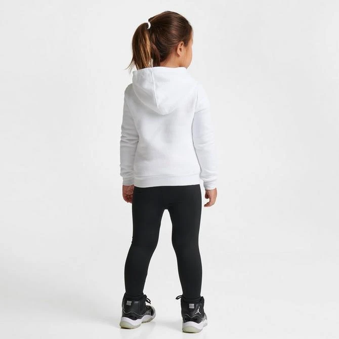 商品Jordan|Girls' Toddler Jordan Block HD Shine Hoodie and Leggings Set,价格¥225,第2张图片详细描述