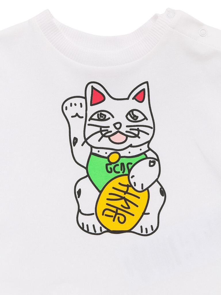 Printed Cotton T-shirt & Shorts商品第2张图片规格展示