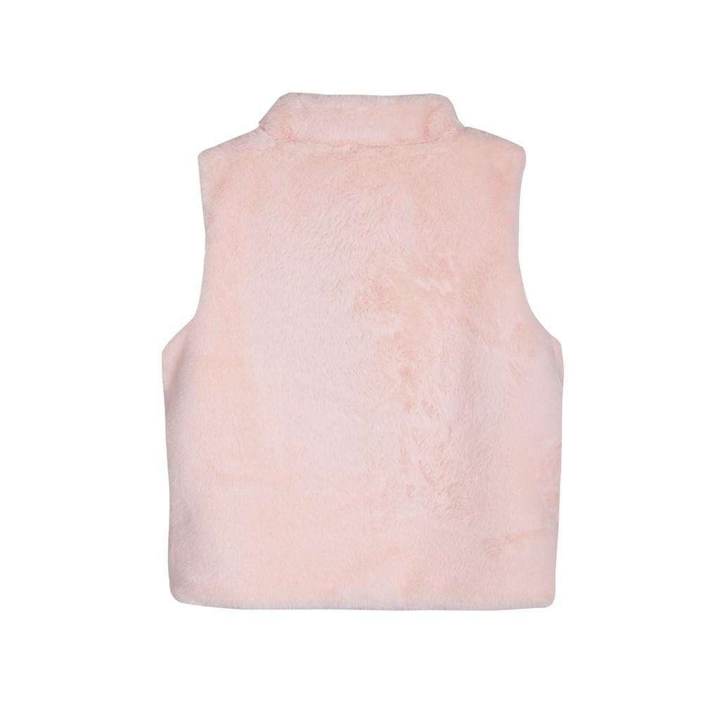 Little Girls Faux Fur Vest, Created For Macy's商品第2张图片规格展示