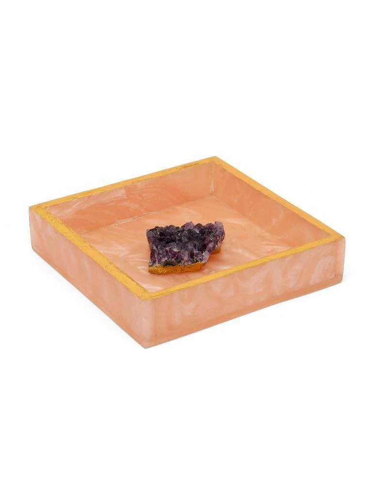 商品Tiramisu|Pink Resin Napkin Holder with Amethyst Druzy,价格¥475,第1张图片