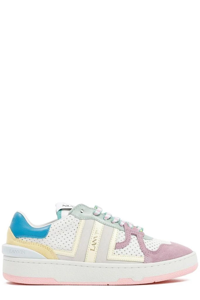 商品Lanvin|Lanvin Clay Color-Block Low-Top Sneakers,价格¥2213,第1张图片详细描述