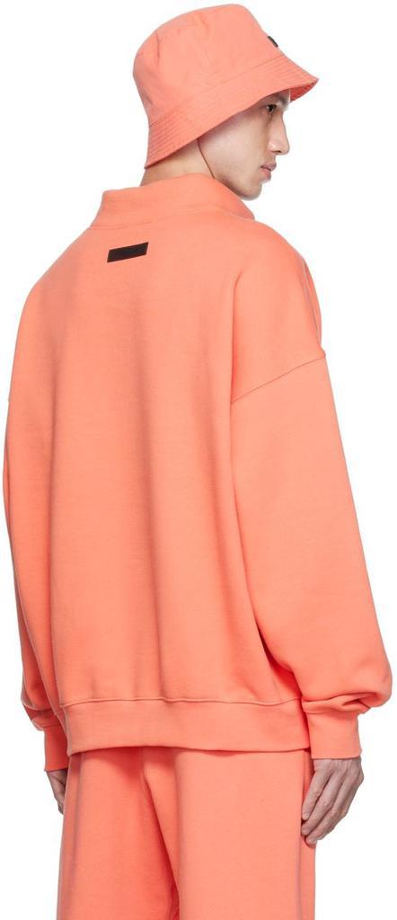商品Essentials|Pink Mock Neck Sweatshirt,价格¥505,第5张图片详细描述