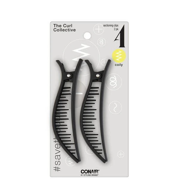 商品Conair|Conair Coily Hair Sectioning Clips,价格¥15,第2张图片详细描述