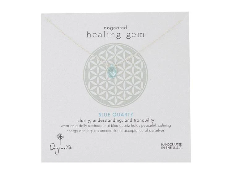 商品Dogeared|Healing Gem Blue Quartz Necklace,价格¥281,第1张图片