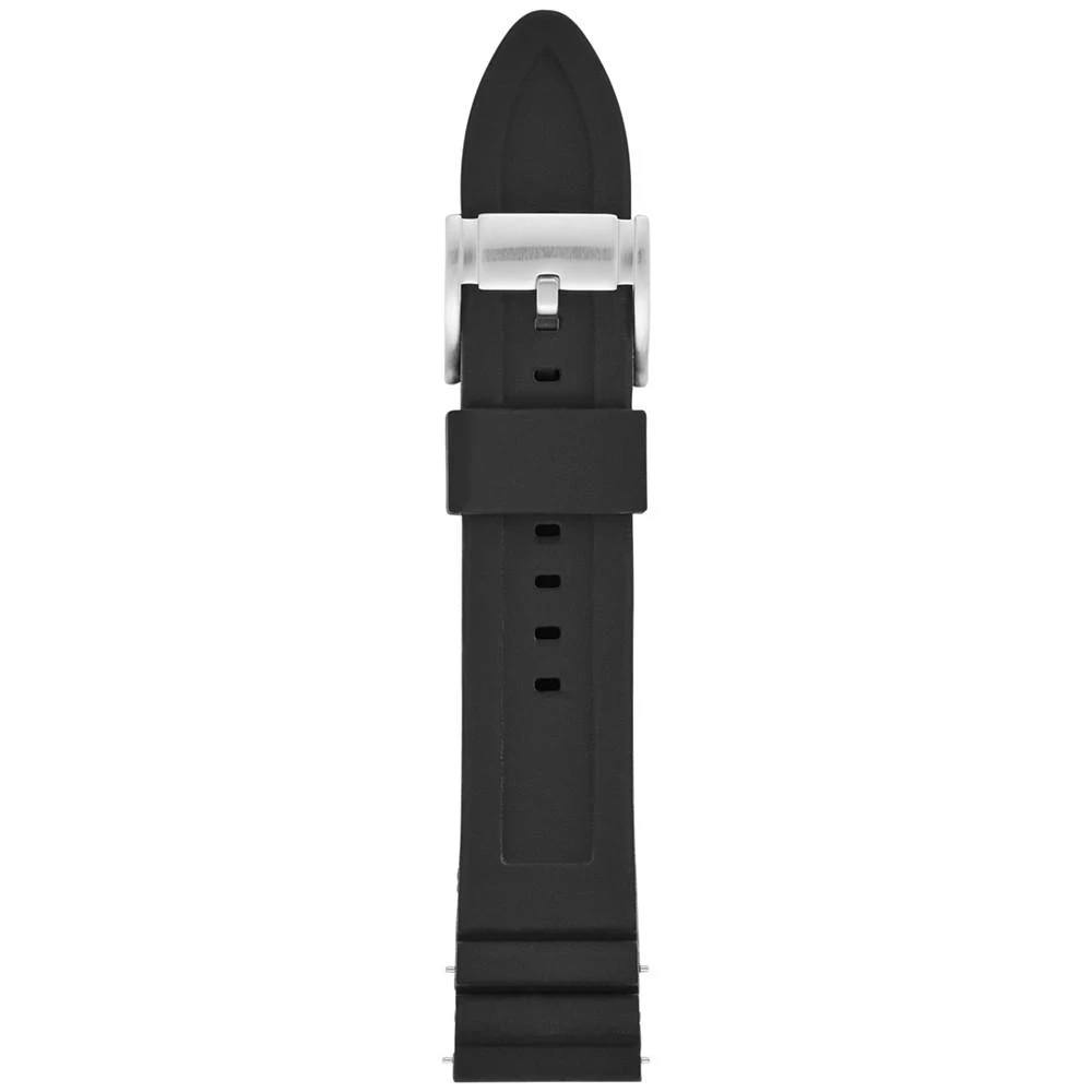 商品Fossil|Tech Black Silicone Watch Strap 22MM S221304,价格¥187,第1张图片