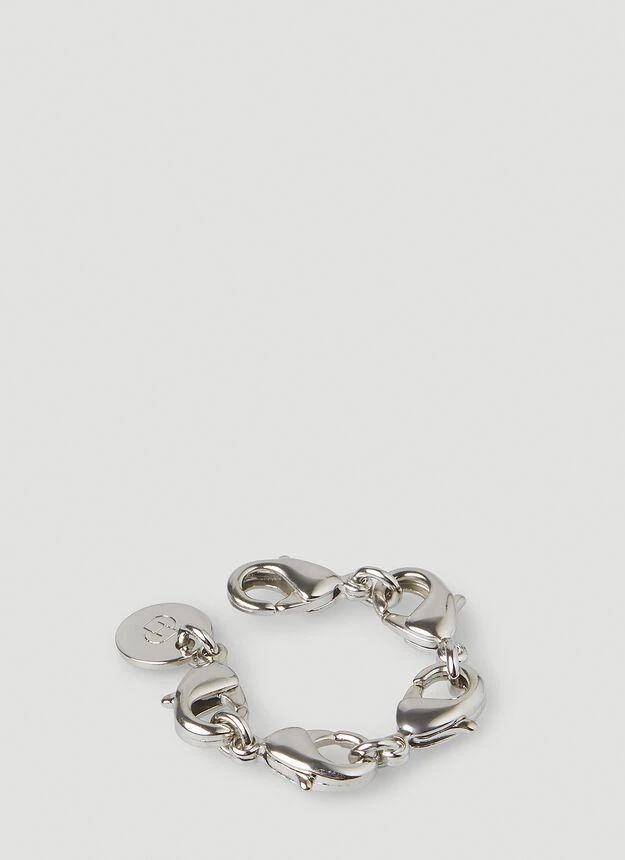 商品D'heygere|Clasp Ear Cuff in Silver,价格¥556,第1张图片