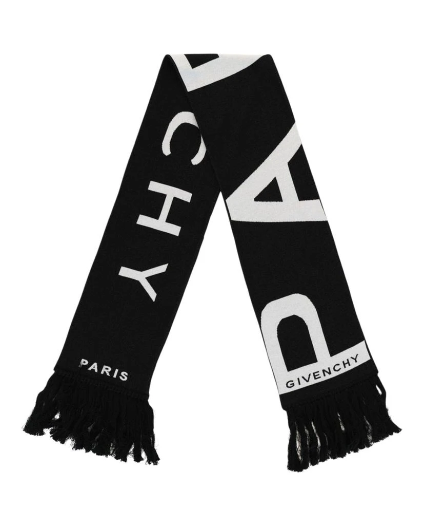 商品Givenchy|Logo Fringe Football Scarf,价格¥1425,第2张图片详细描述