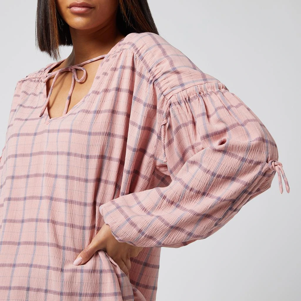 商品MUNTHE|Munthe Women's Chip Blouse - Rose,价格¥174,第4张图片详细描述