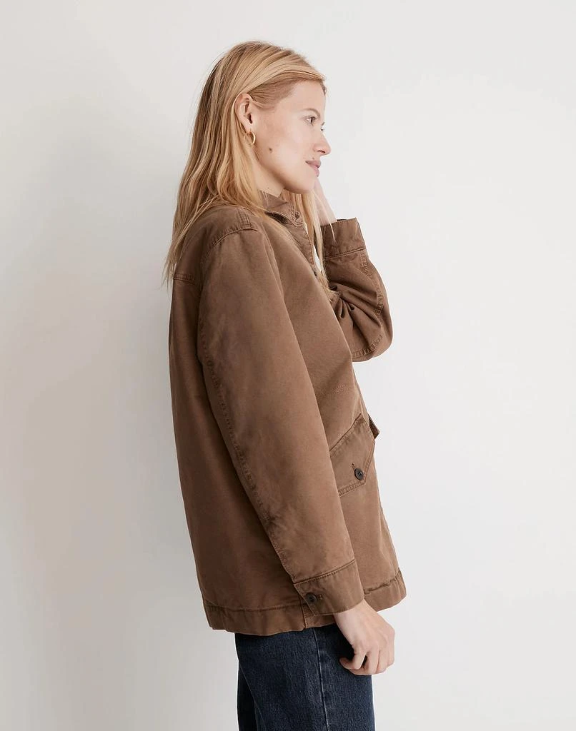 商品Madewell|Garment-Dyed Crockett Canvas Jacket,价格¥1230,第2张图片详细描述