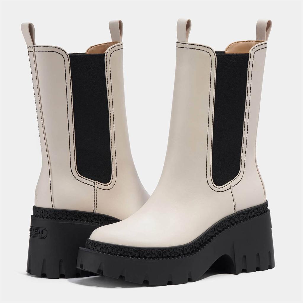 Coach Alexa Leather Heeled Chelsea Boots商品第3张图片规格展示