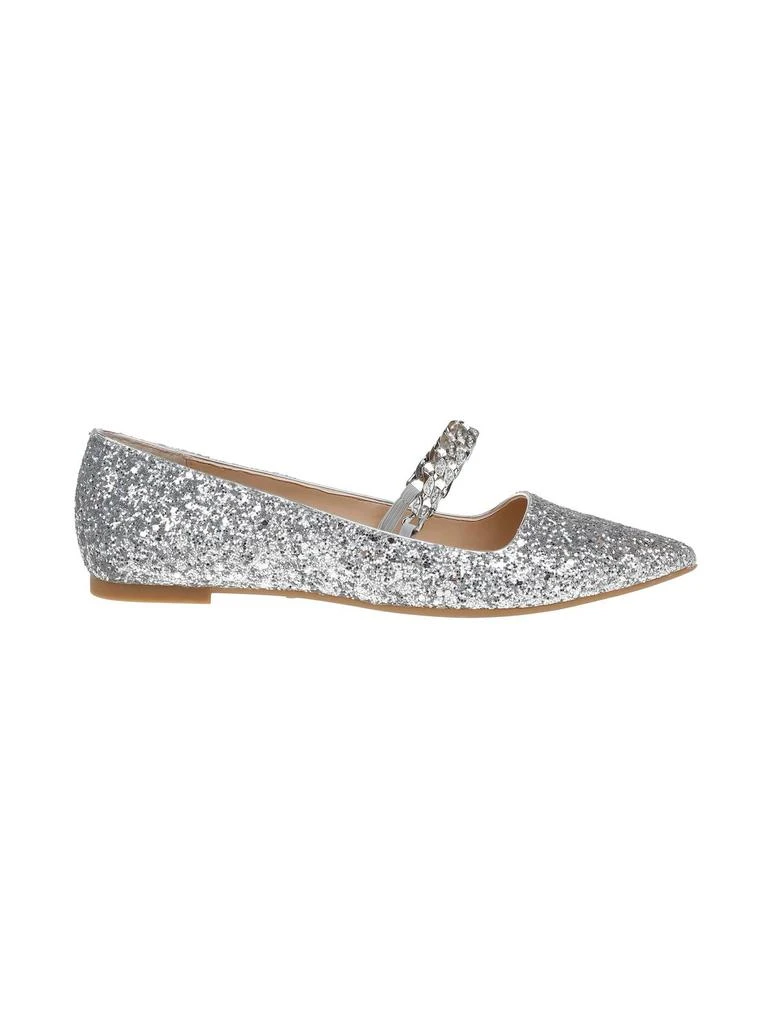 商品Badgley Mischka|Jaclyn Womens Rhinestone Mary Janes,价格¥274,第4张图片详细描述