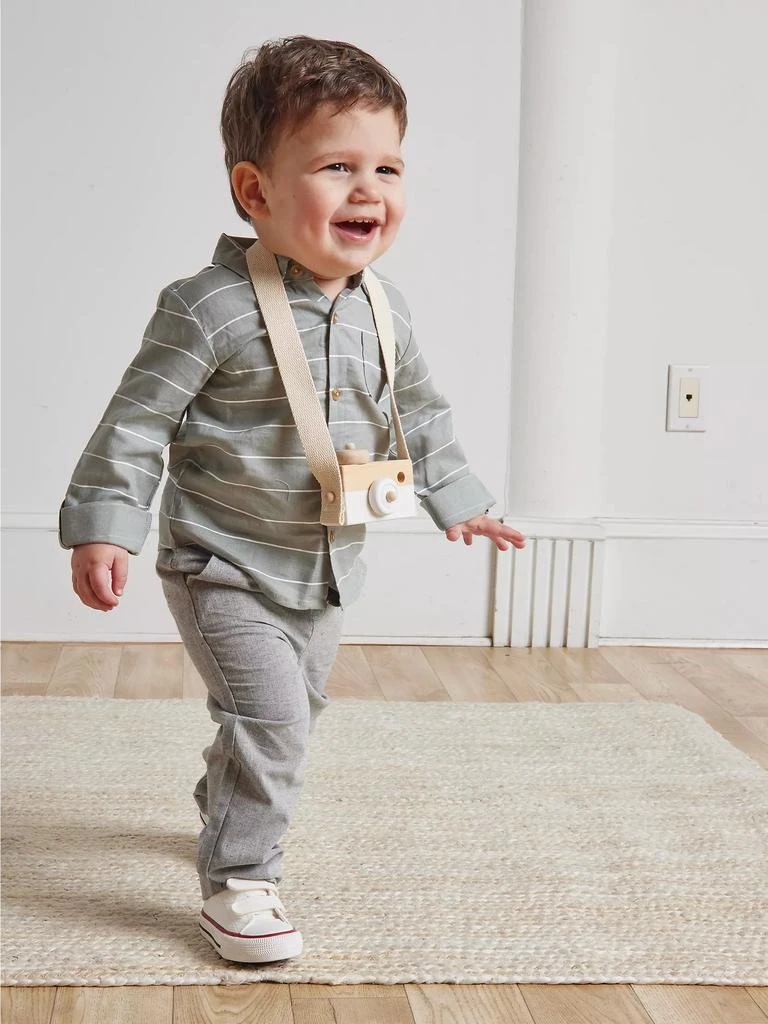 商品Miniclasix|Baby Boy's Shirt & Pants Set,价格¥350,第3张图片详细描述