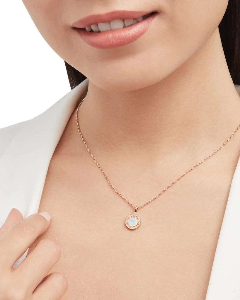 商品BVLGARI|BVLGARI BVLGARI Necklace with Mother-of-Pearl,价格¥13976,第2张图片详细描述