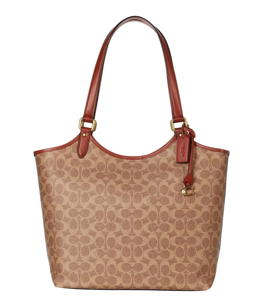 商品Coach|Coated Canvas Signature Day Tote,价格¥2191,第1张图片