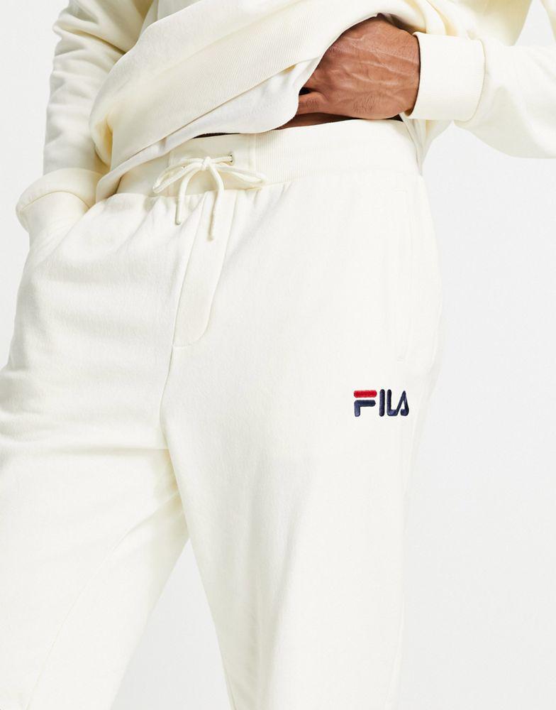Fila joggers with logo in off white商品第3张图片规格展示