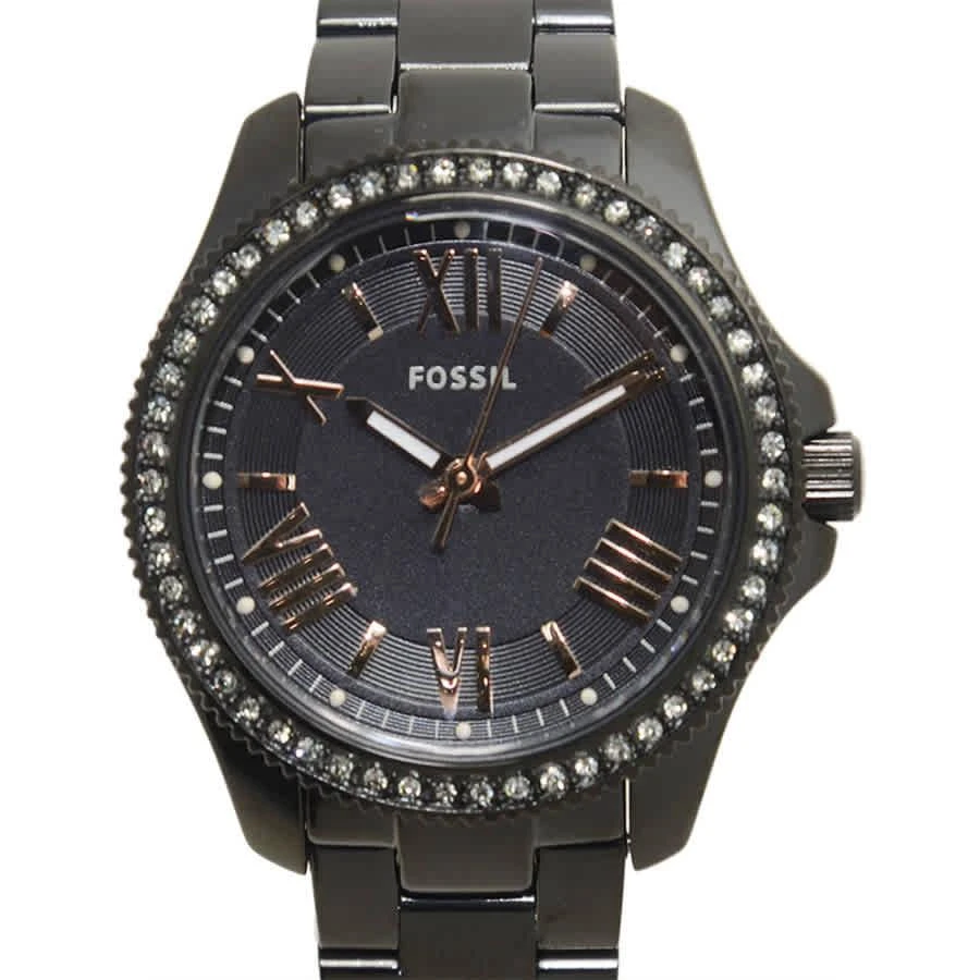 商品Fossil|Fossil Cecile Quartz Black Dial Ladies Watch AM4585,价格¥916,第2张图片详细描述