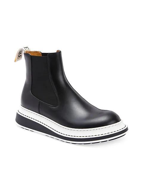商品Loewe|Two-Tone Leather Chelsea Boots,价格¥6946,第4张图片详细描述