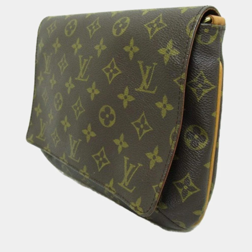 商品[二手商品] Louis Vuitton|Louis Vuitton Brown Canvas Monogram Musette Tango Long Strap Crossbody Bag,价格¥7903,第2张图片详细描述