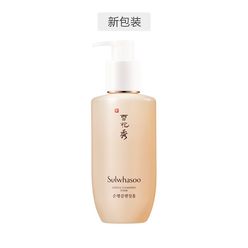 Sulwhasoo 雪花秀 顺行柔和洁颜泡沫洗面奶 200ml新旧版本随机发货商品第3张图片规格展示