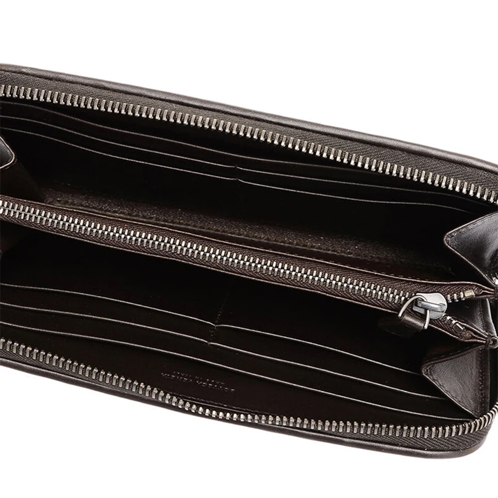 Bottega Veneta 葆蝶家 中性深棕色牛皮长款钱包 114076-V4651-2006 商品