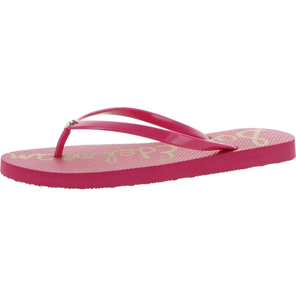 Sam Edelman Womens Skye Logo Slip On Flip-Flops 商品