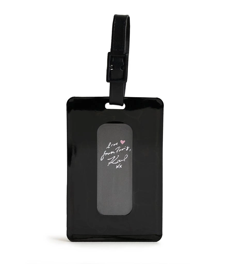 商品Karl Lagerfeld Paris|KARL & CHOUPETTE LUGGAGE TAG 2-PACK,价格¥304,第3张图片详细描述