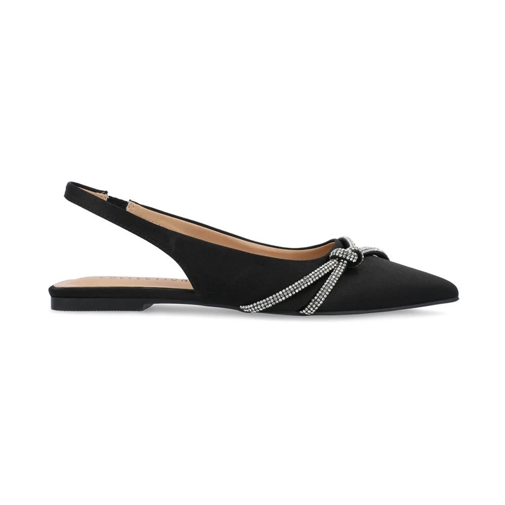 商品Journee Collection|Women's Rebbel Slingback Flats,价格¥330,第2张图片详细描述