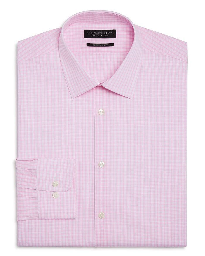 商品The Men's Store at Bloomingdale's|Check Regular Fit Dress Shirt - 100% Exclusive,价格¥411,第1张图片