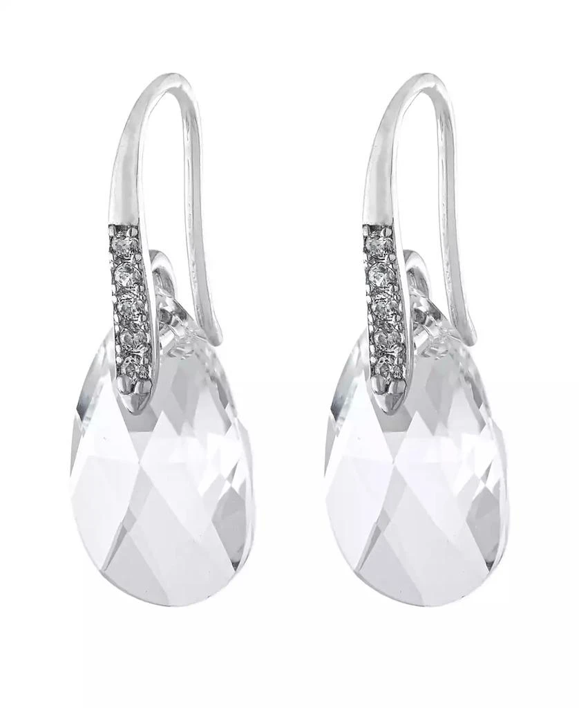 商品Giani Bernini|Fine Crystal and Cubic Zirconia Teardrop Wire Earrings in Sterling Silver,价格¥631,第1张图片