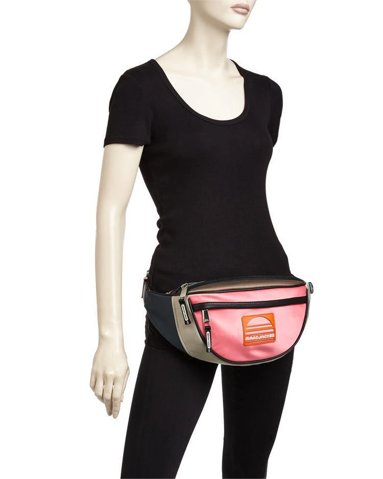 商品Marc Jacobs|MARC JACOBS Sport Color-Block Satin Belt Bag,价格¥1971,第2张图片详细描述