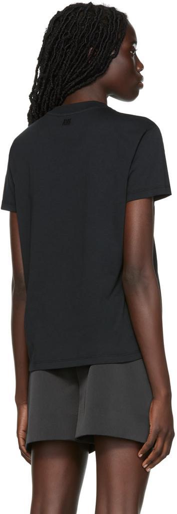 商品AMI|Black Ami de Cœur T-Shirt,价格¥494,第5张图片详细描述