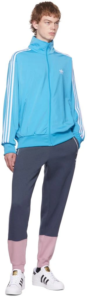 商品Adidas|Blue Adicolor Classics Firebird Jacket,价格¥197,第4张图片详细描述