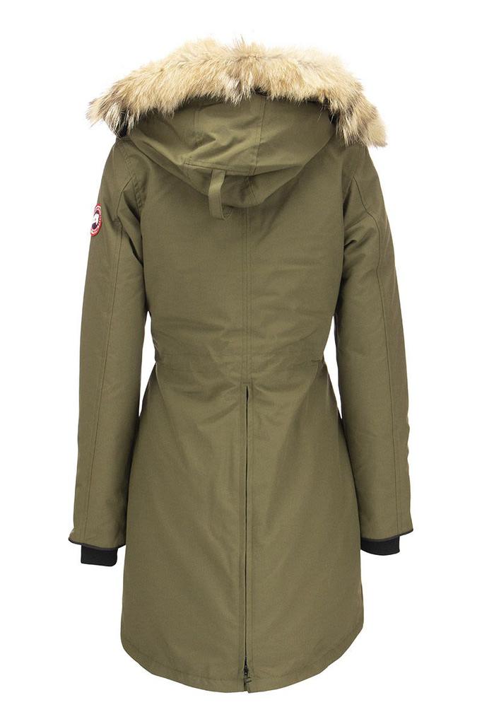 CANADA GOOSE ROSSCLAIR - Parka with hood and fur coat商品第2张图片规格展示