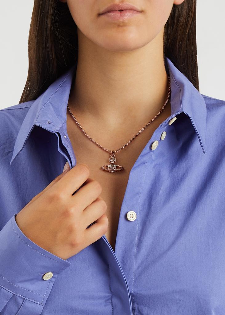 商品Vivienne Westwood|女式 玫瑰金项链,价格¥734,第4张图片详细描述