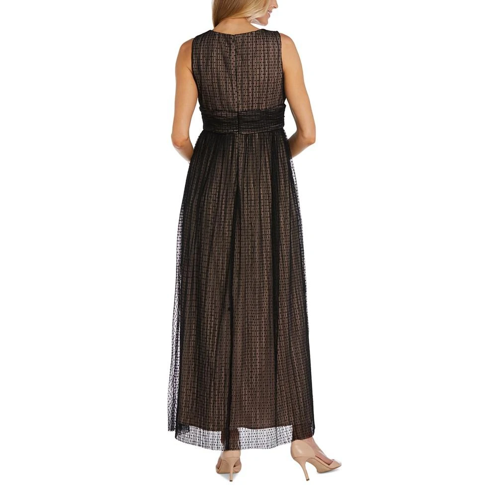 商品R & M Richards|Women's Embellished Polka-Dot Tulle Gown,价格¥348,第2张图片详细描述