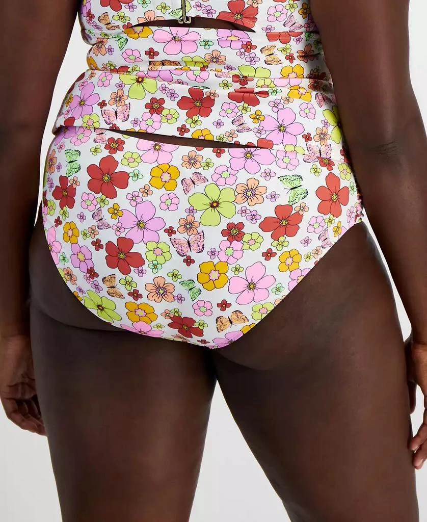 商品California Waves|Salt + Cove Plus Size Floral-Print Swim Bottoms, Created for Macy's,价格¥134,第2张图片详细描述