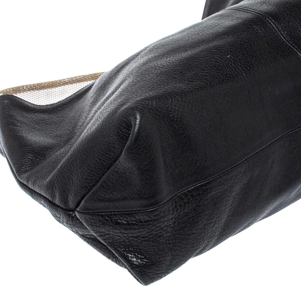 Furla Black Leather Luna Hobo 商品