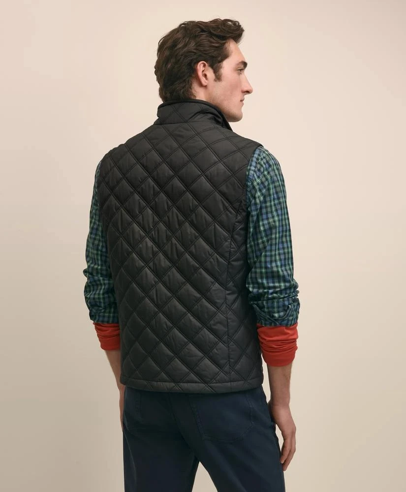 商品Brooks Brothers|Paddock Diamond Quilted Vest,价格¥1296,第4张图片详细描述
