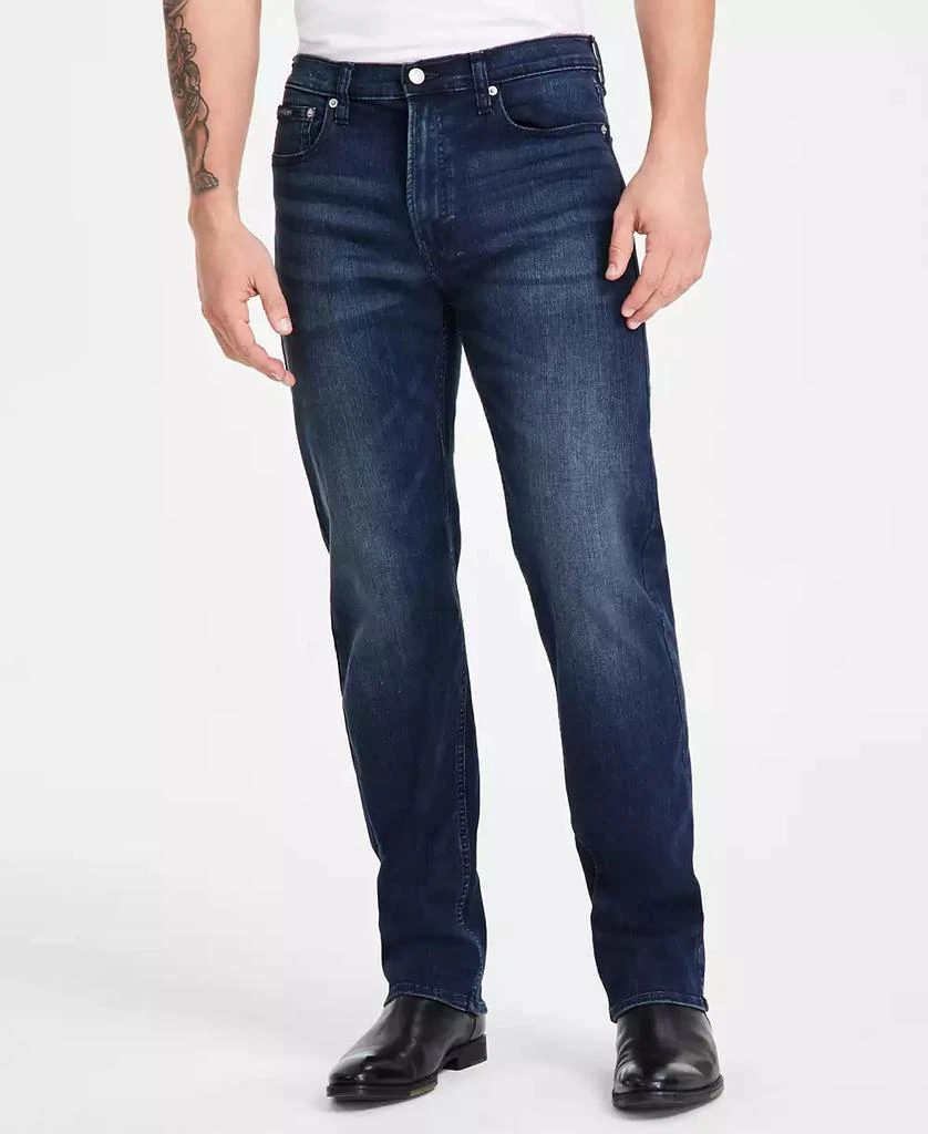 商品Calvin Klein|Men's Standard Straight-Fit Stretch Jeans,价格¥421,第1张图片