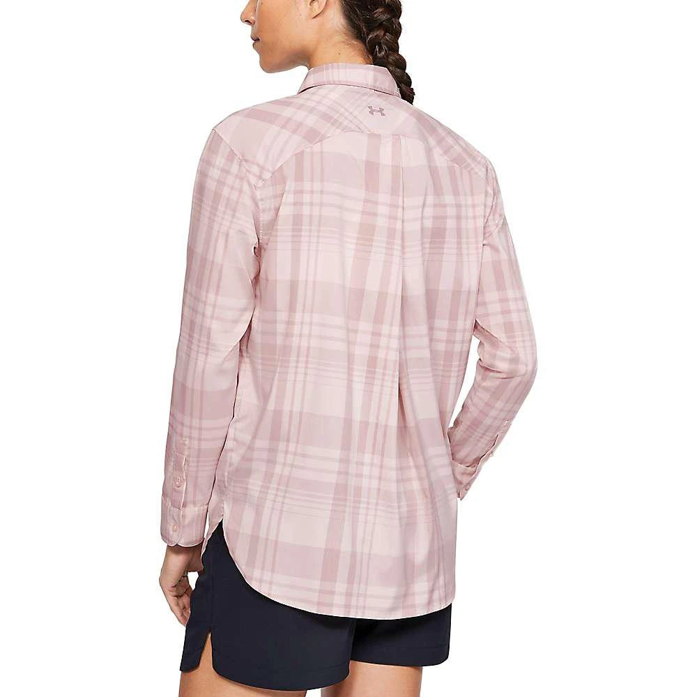 Under Armour Women's High Tide Plaid LS Shirt 商品