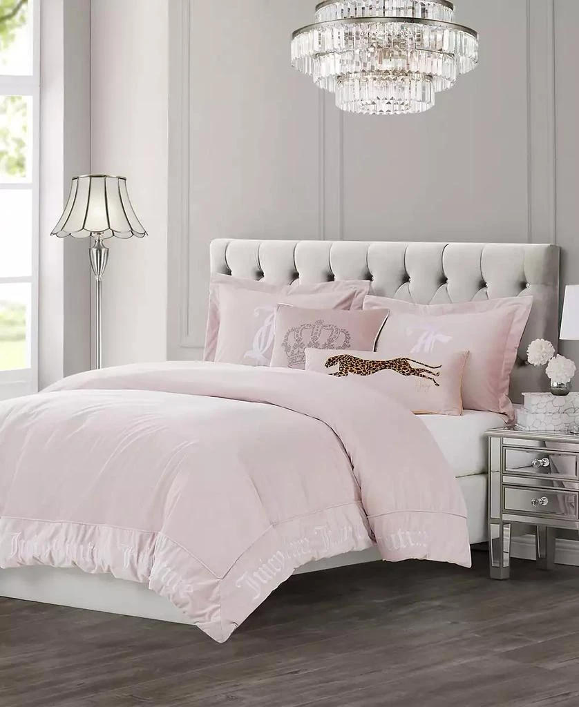 商品Juicy Couture|Reversible Velvet Comforter Set,价格¥1027,第2张图片详细描述
