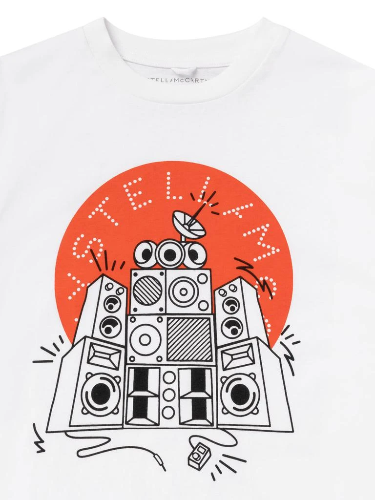 商品Stella McCartney|Stereo Print Organic Cotton T-shirt,价格¥324,第1张图片详细描述